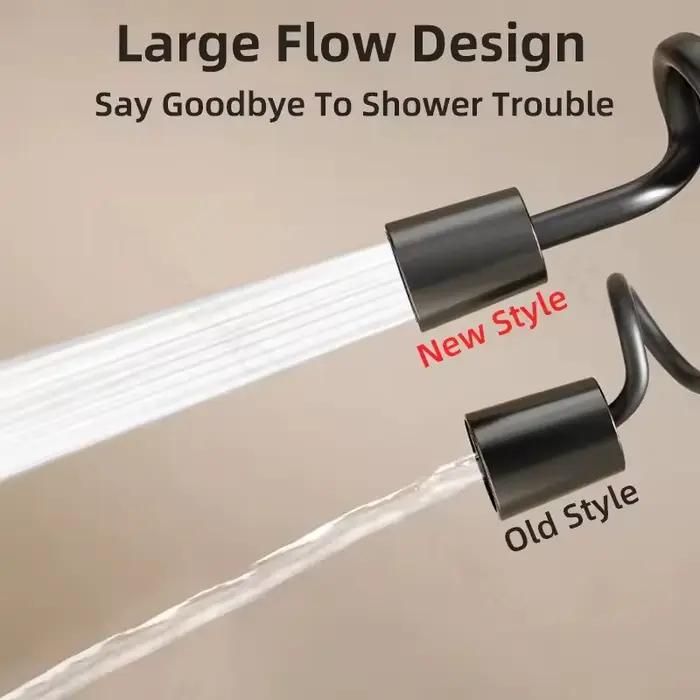 Nouveau 1.5/2/3/5M ressort Flexible rétractable tuyau de douche spirale