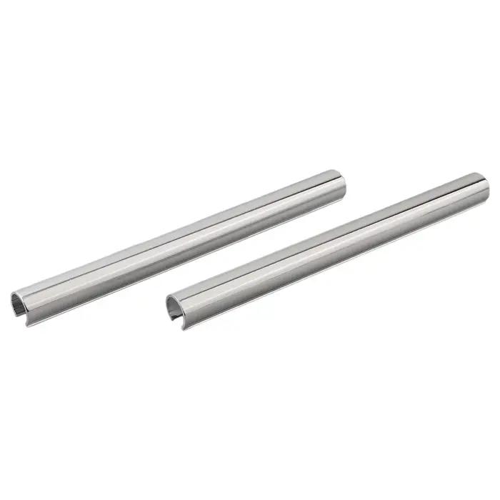 Paquet de 2 couvercles de tuyaux de radiateur avec colliers