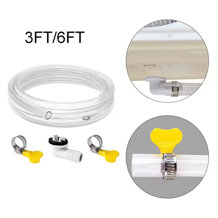Kit de tuyau de drainage pour climatiseur 3/6FT