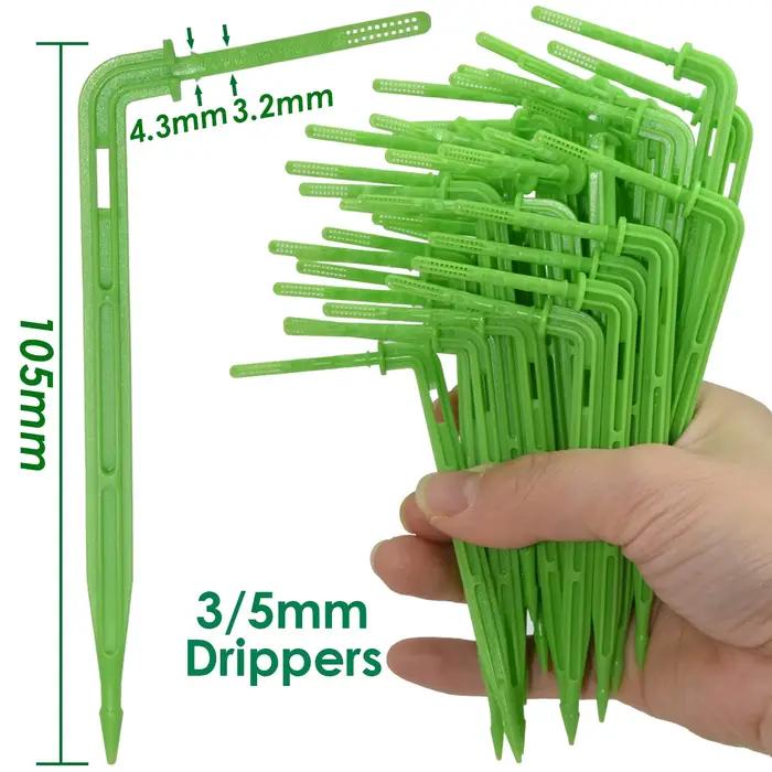 KESLA 50pcs Kit de système d'arrosage de jardin Irrigation goutte
