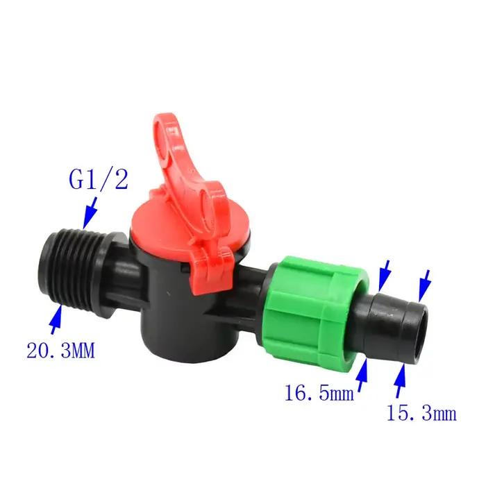 Robinet de jardin 1/2 mâle à 16mm