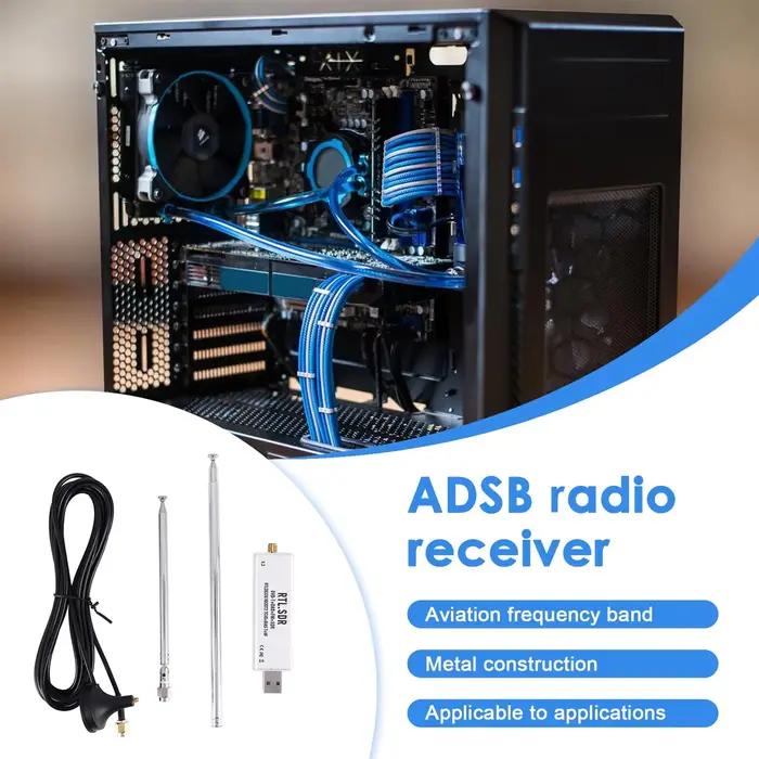 Excellent! RTL-SDR Blog RTL SDR récepteur V3 RTL2832U 0.1MHz-1.7GHz TCXO SMA récepteur Radio défini par logiciel avec antenne