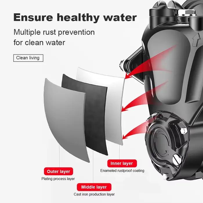 Pompe de surpression d'eau électrique automatique silencieuse pour robinet