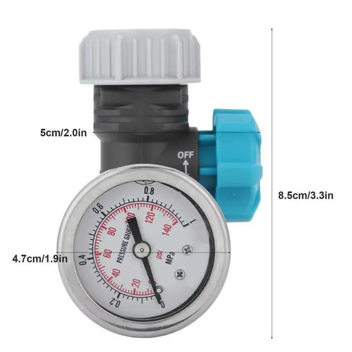 Régulateur de pression d'eau réglable G3/4 po