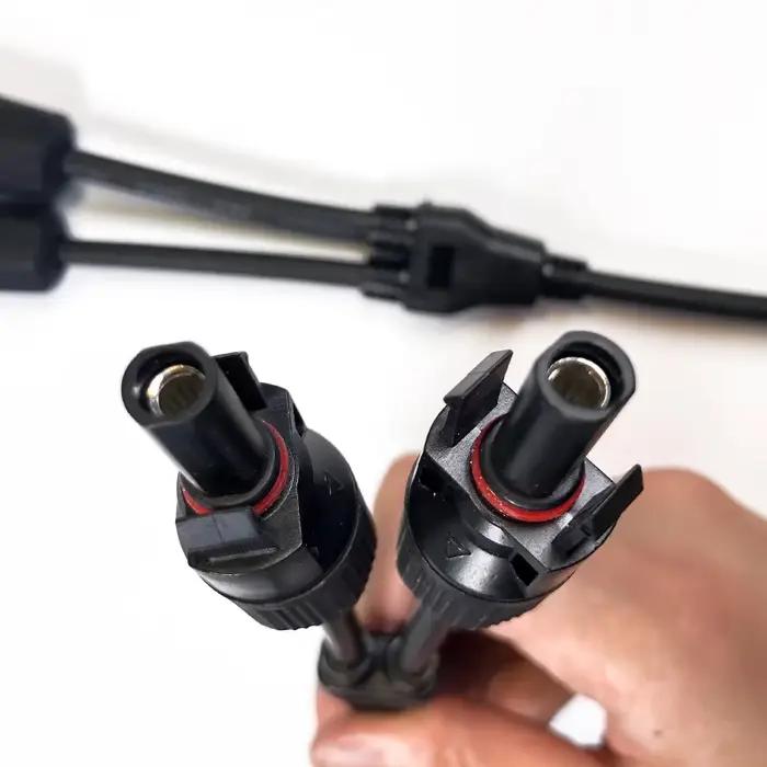 1 paire de connexion parallèle de branche Y 3 à 1