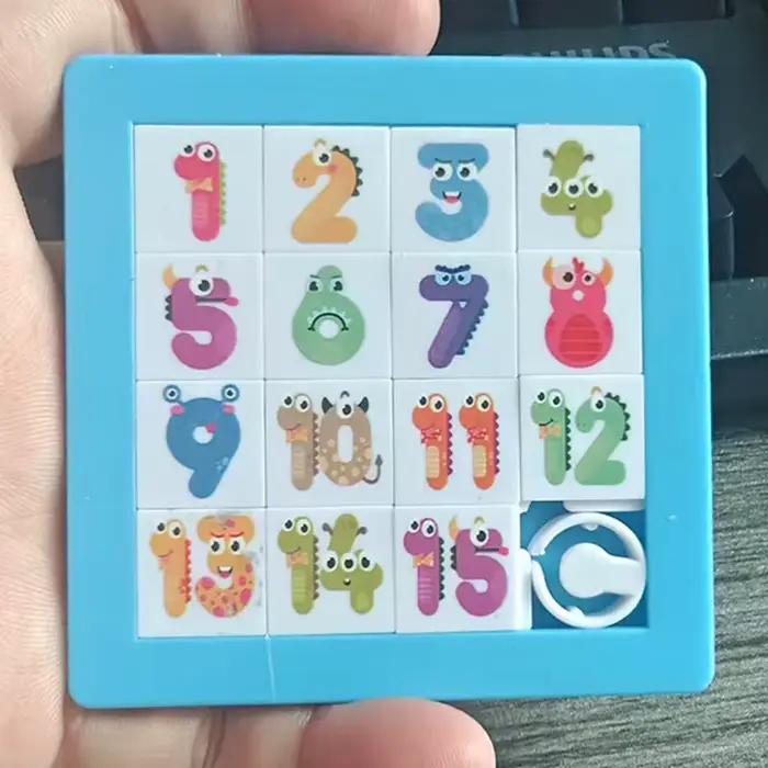 Dessin animé Alphabet lettres numéro toboggan Puzzle casse-tête fête faveur jouets éducatif apprentissage garçons filles enfants esprit défi