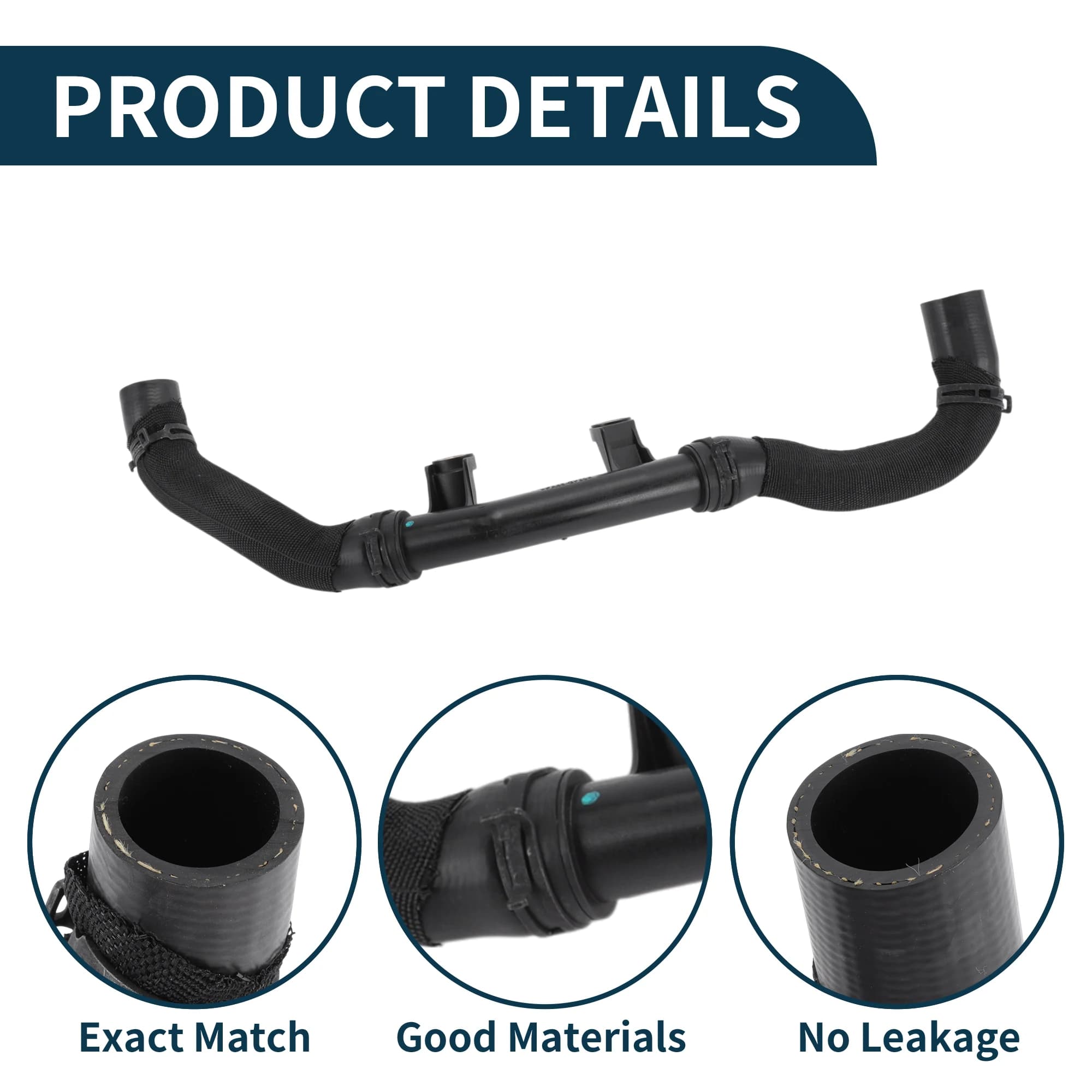 Motoforti tuyau de radiateur tuyau de chauffage No.LR100356 pour Land Rover pour Range Rover 18-23 t