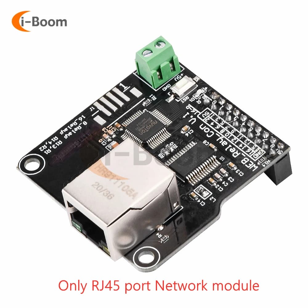 Serveur Web avec carte contrôleur Ethernet, contrôle Ethernet, technologie LAN, réseau Wan, ports RJ