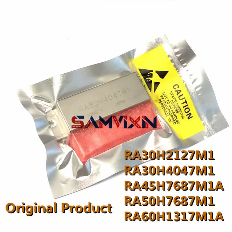 RA30H2127M1 RA30H4047M1 RA45H7687M1A RA50H7687M1 RA60H1317M1A (1 pièce) MODULE DIP RF, Original en S