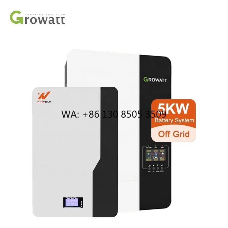 Système solaire hors réseau tout-en-un personnalisé BESS 5KVA avec onduleur Growatt SPF 5000ES et ba