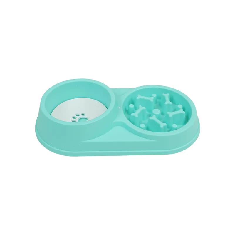 Gamelle flottante pour chien, anti-éclaboussures, anti-bouche mouillée, distributeur d'eau lent, gam