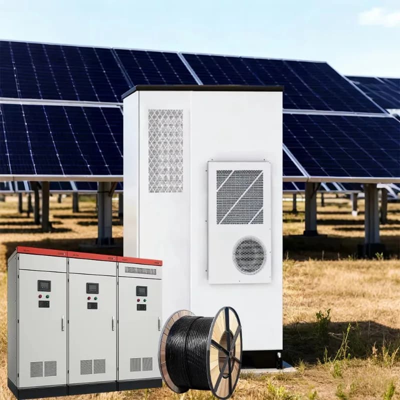 Système de stockage solaire au sol 60 kW avec panneaux solaires pour la sauvegarde d'énergie industr