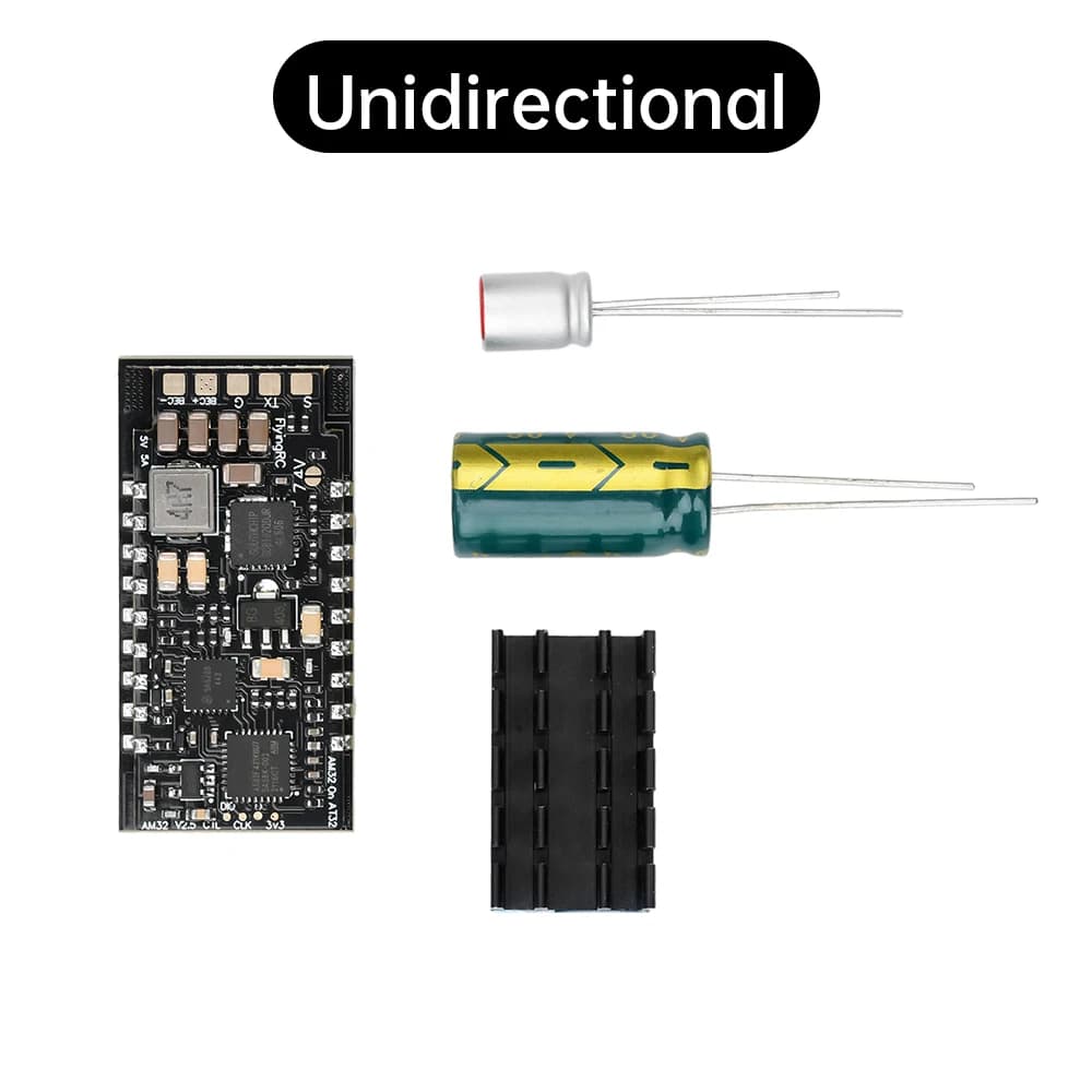 Modèle de commande électrique sans balais 3-6S AM32 ESC V2.5 75A, BEC32 Bit, véhicule aérien sans pi