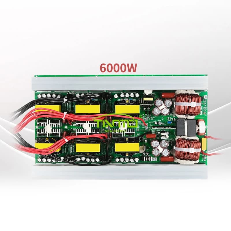 Schéma de circuit 6kW, onduleur de puissance cc AC, 6000 watts, 24v, 220, pour centrale solaire