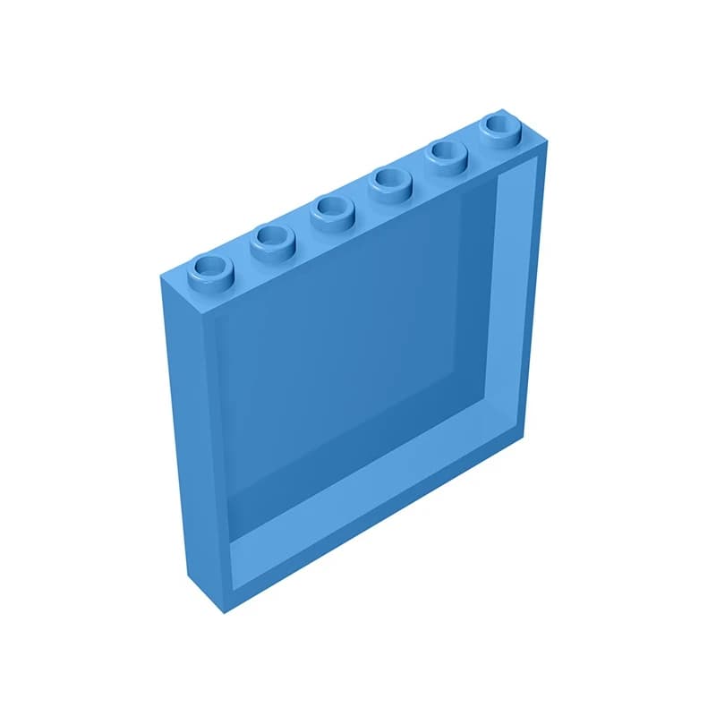 Gobricks GDS-773 ÉLÉMENT MURAL 1x6x5 ABS - 1x6x5 panneaux muraux compatibles avec lego 59349 35286 B