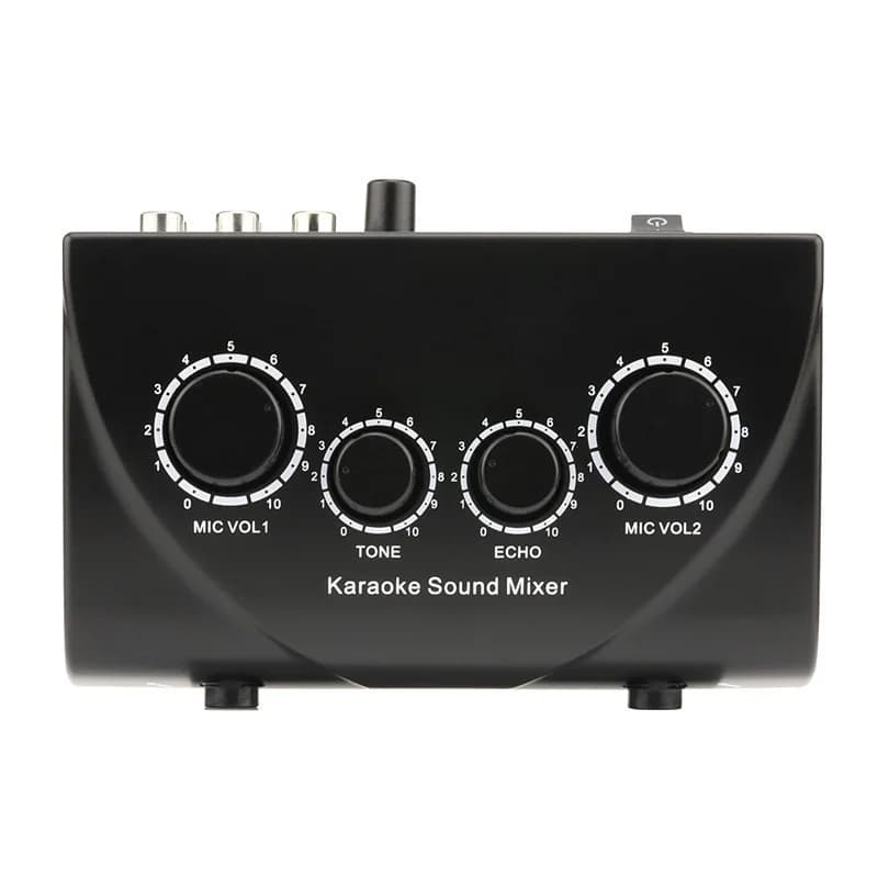 Système de sonorisation portable Fuluode pour karaoké, avec deux entrées micro professionnelles, sys