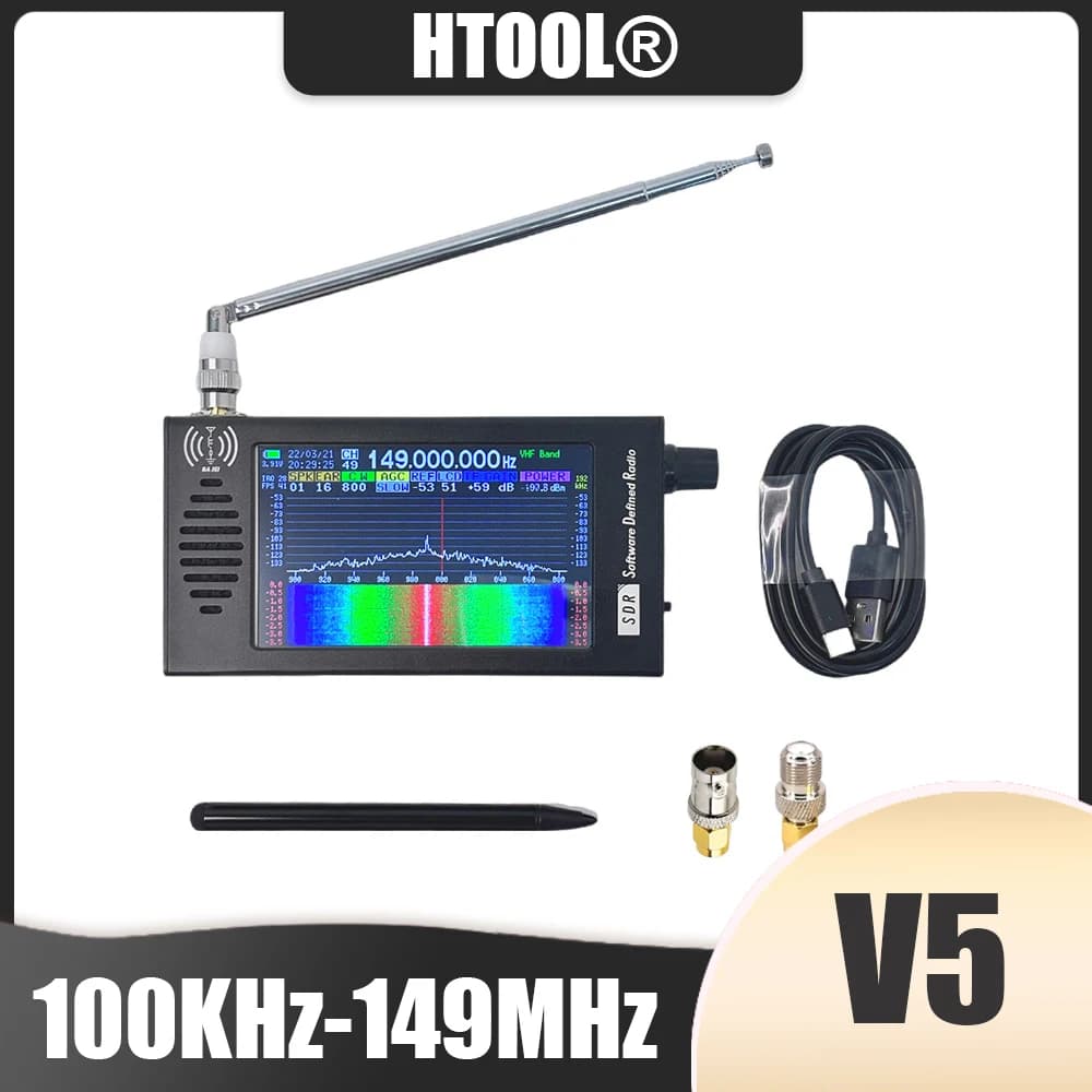 Radio SDR à ondes courtes, récepteur radio numérique FM DSP, émetteur-récepteur SDR DSP, démodulatio