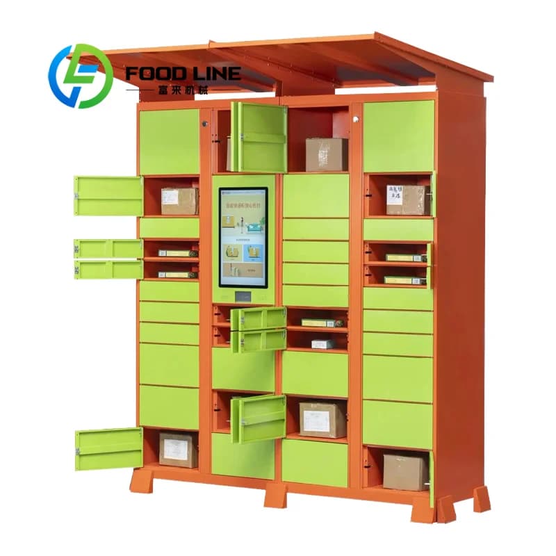 Casier à colis intelligent personnalisé en usine, étanche, pour extérieur, avec système réseau et in