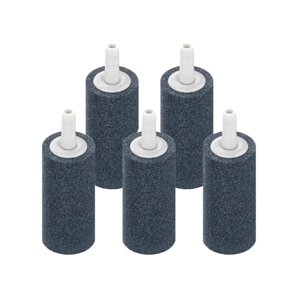 10 pièces Aquarium bulle pierre cylindre forme airstones pour Aquarium aérateur pompe hydroponique o