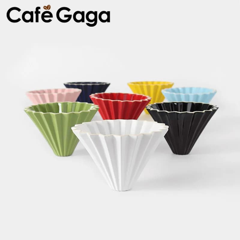 Tasse filtre à café en céramique faite à la main