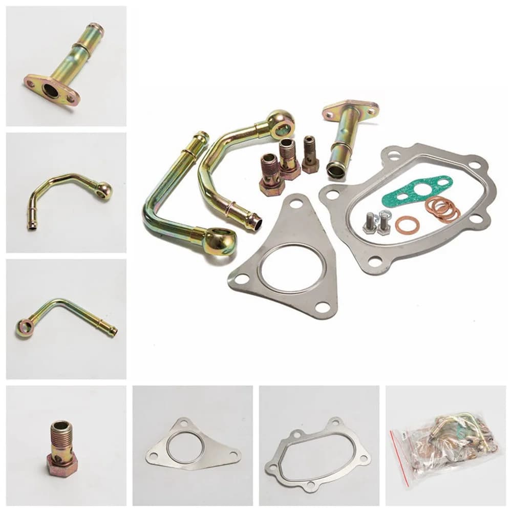 Kit d'installation d'huile/eau pour turbocompresseur Subaru EJ20 EJ25 TD05/TD06 HU-CGQ49