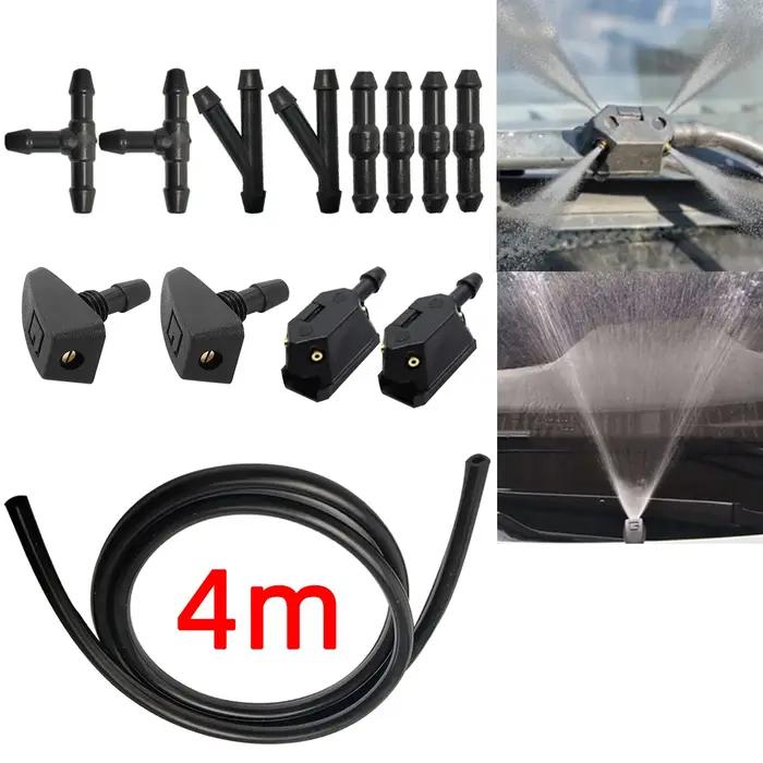 Tuyau de lave-glace universel 1/2/3/4 mm avec connecteur en T et en Y