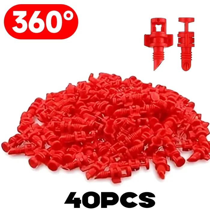 Micro bus de brumisation polypropylène pour jardin, pulvérisation uniforme, durabilité supérieure, angle de dispersion variable, pulvérisation horticole, irrigation de pelouse, entretien facile
