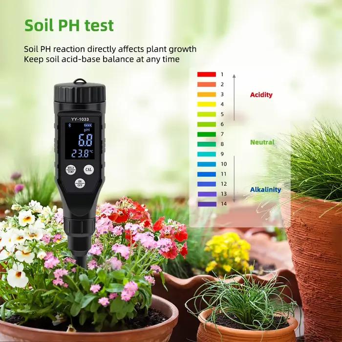 Testeur de sol intelligent avec Bluetooth