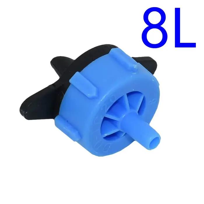 Goutteurs à Compensation de Pression, Système de Goutte d'Eau, Émetteur de Débit, 2L/4L/8L, 200 Pièc