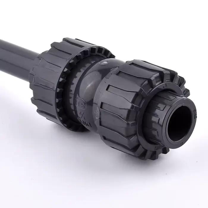 Valve de contrôle à bille en PVC, 1 pièce, 20 ~ 63mm, en plastique, pour Aquarium, jardin, accessoir