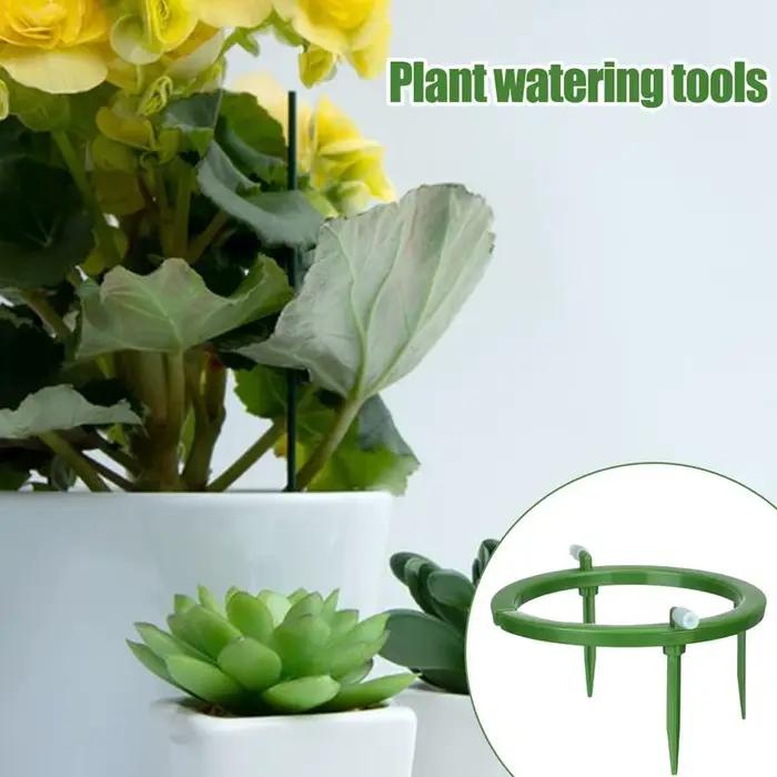 Système d'Arrosage Goutte à Goutte avec Support pour Plantes de Jardin