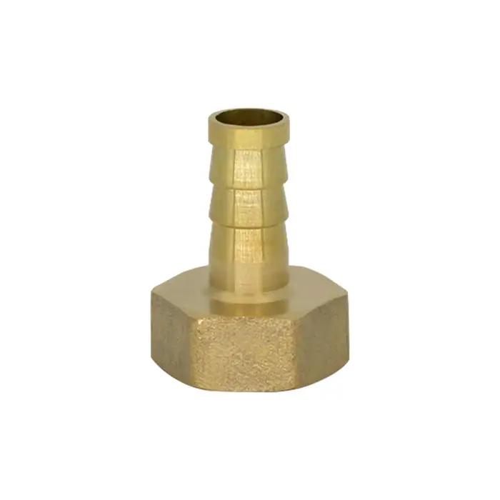 YQBS coudé barbe queue 6mm 8mm 10mm 12mm 19mm tuyau en laiton 1/4 3/8 1/2 3/4 mâle femelle connecteu