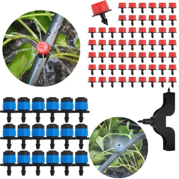 Arroseur goutte-à-goutte réglable blanc pour irrigation des plantes jardinage système d'irrigation automatique pour jardinateurs occassions spéciales