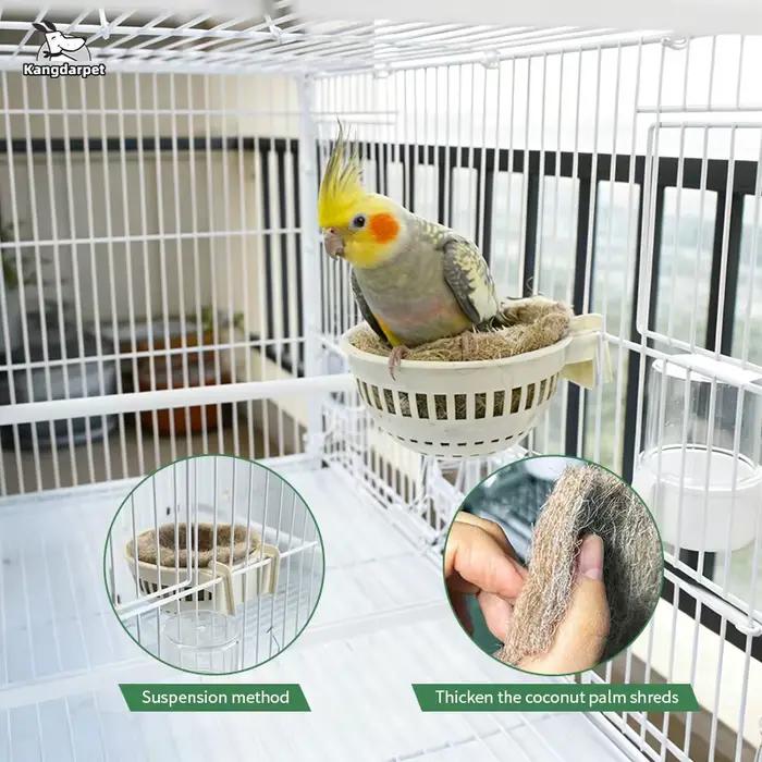 Nichoir à oiseaux suspendu d'extérieur, imperméable et résistant aux intempéries, pour la décoration du jardin, du patio et de la cour