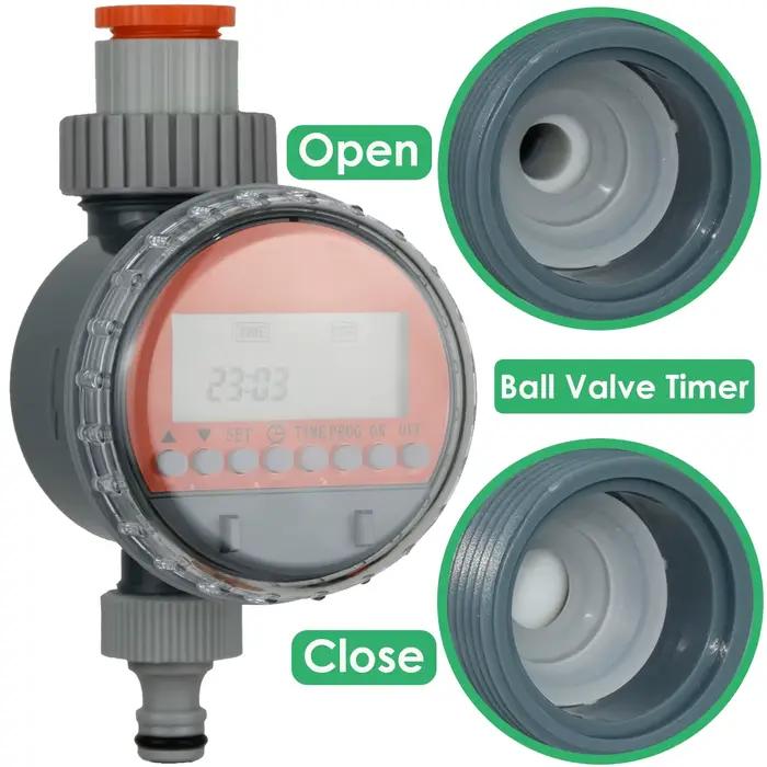 KESLA-Valve à Bille d'Irrigation existent LCD Contrôleur Électronique, Minuterie pour l'Eau Précieus