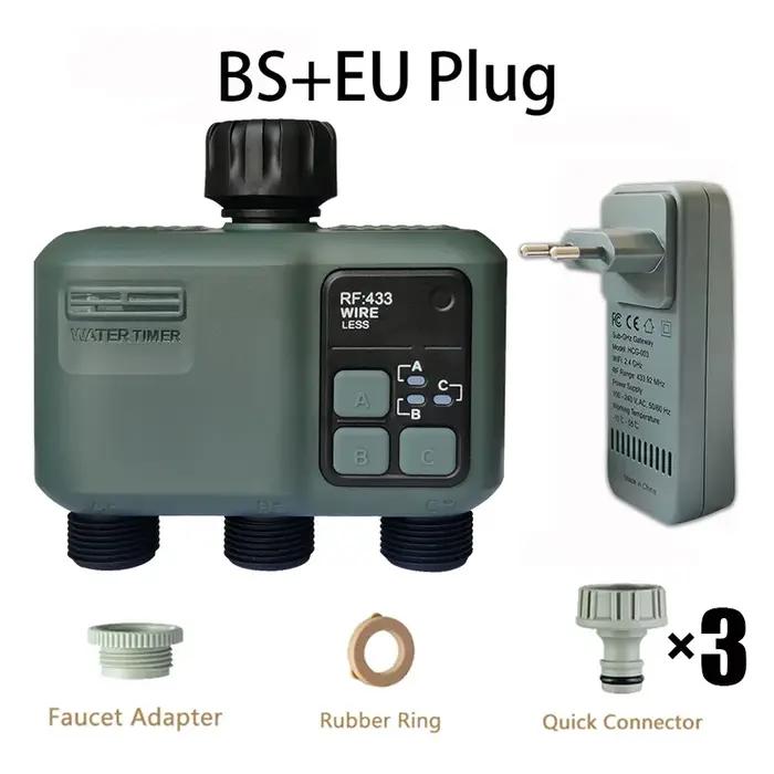 Minuterie d'arrosage de jardin intelligente Tuya Wifi + RF433