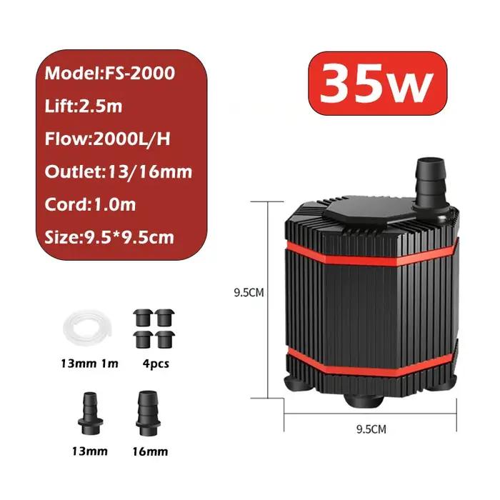 360 ° Pompe submersible pour aquarium