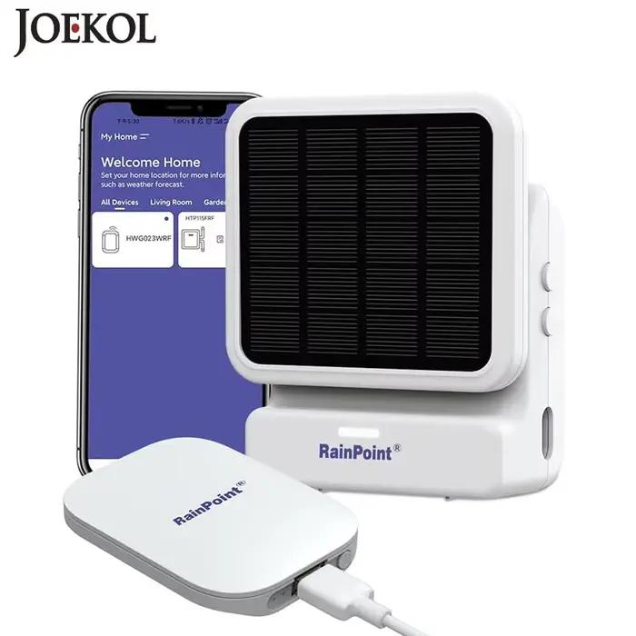 Minuterie d'arrosage intérieur avec panneau solaire