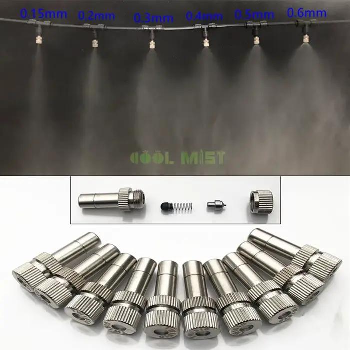 Kit d'arrosage de 10M, avec 12 pièces de brouillard