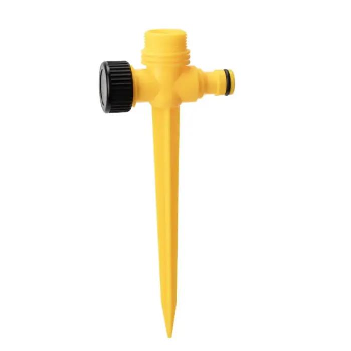 Arroseur 360° automatique à rotation pour pelouses fermes et serres facile d'utilisation robuste pour une irrigation précise et uniforme