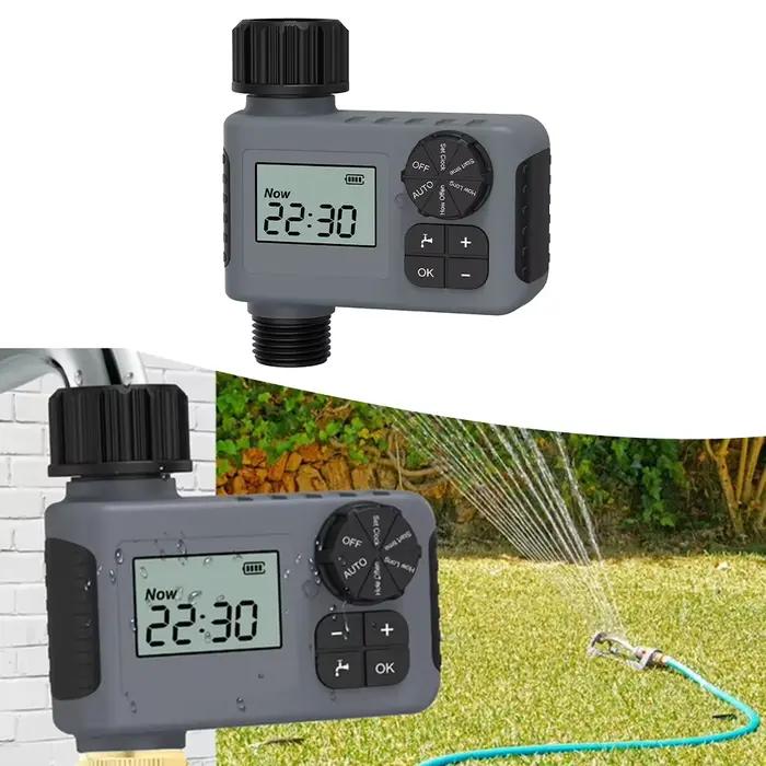 Minuterie d'eau pour l'irrigation du jardin avec conception intelligente et application polyvalente pour une commodité améliorée