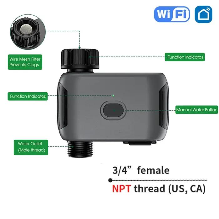 Minuterie d'arrosage intelligente WIFI