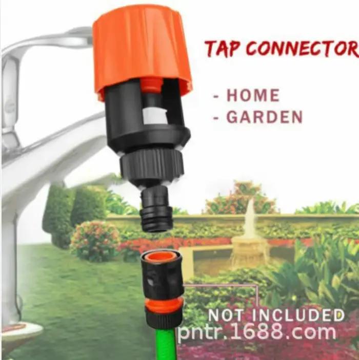 Adaptateur universel de tuyau d'eau de jardin connecteur de robinet vert et gris pour serre potager et terrain de sport occasions spéciales
