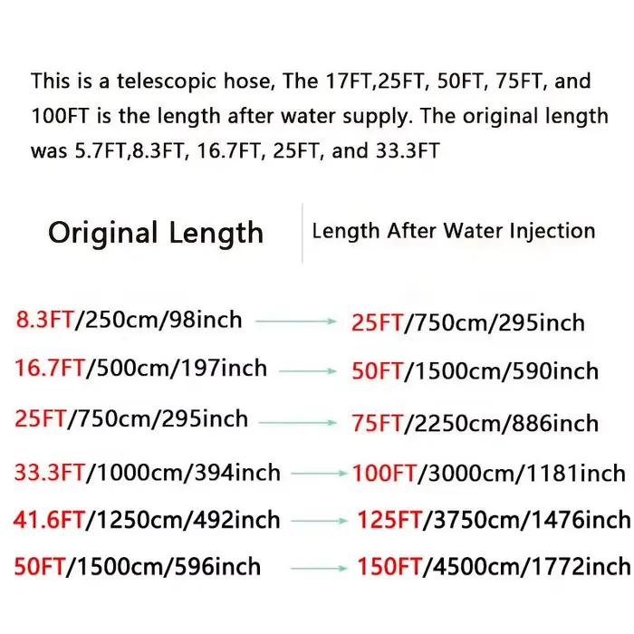 Garden hose garden watering water gun retractable garden watering water pipe garden magic water pipe irrigation tool