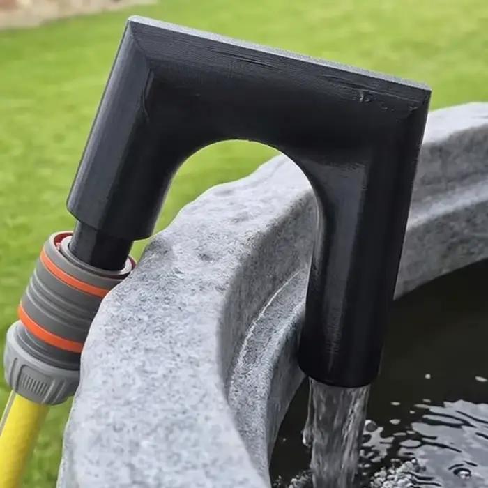 Lot de 5 supports de tuyau d'arrosage pour jardin et piscine