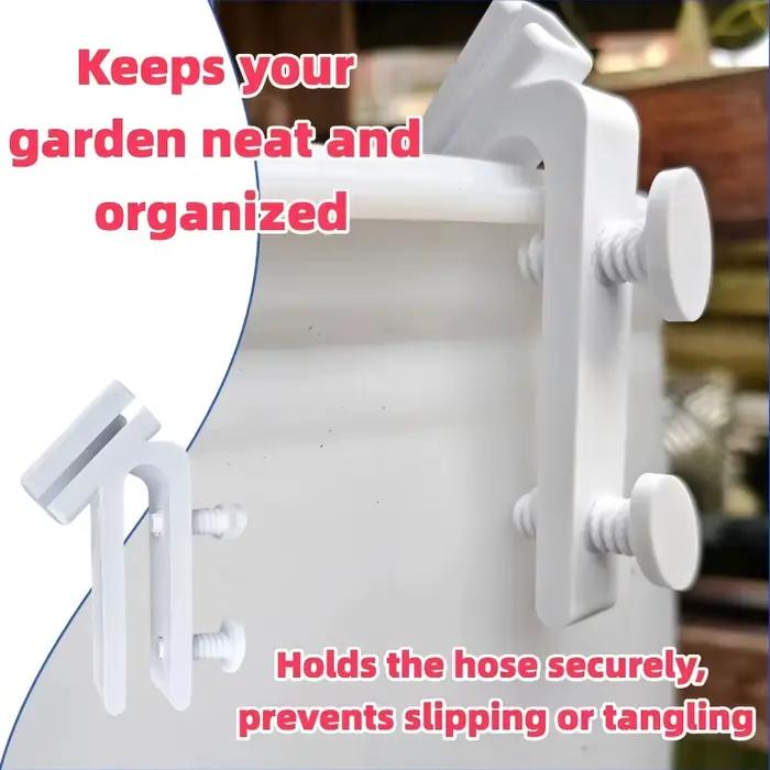1 dispositif de fixation pour tuyau d'arrosage de jardin