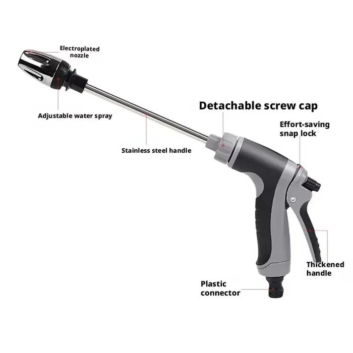 Pistolet d'arrosage haute pression chaud pour lavage de voitures