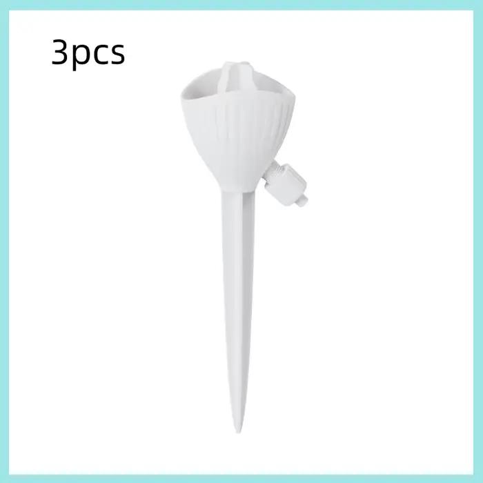 Arroseur automatique ajustable pour plantes en pot, dispositif d'arrosage domestique avec contrôle du débit d'eau, pour usage intérieur et extérieur, en plastique avec surface givrée, disponible en plusieurs couleurs