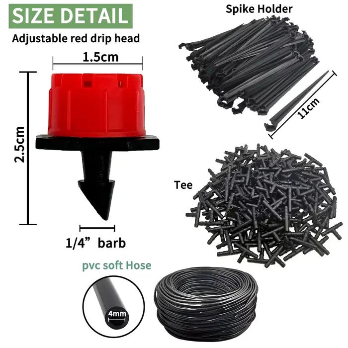 Kit de système d'arrosage automatique pour jardin
