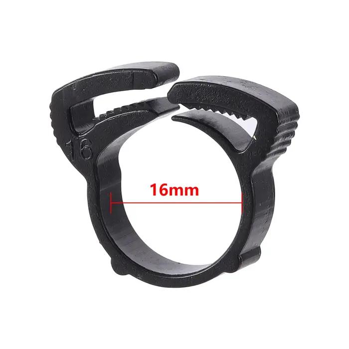 Anneau de serrage de tuyau d'arrosage pour jardin en plastique noir argent brun rouge connecteur d'eau système d'irrigation occa